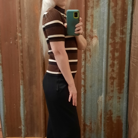 VINTAGE 90'S Unionbay Striped Sweater - Picture 5 of 16